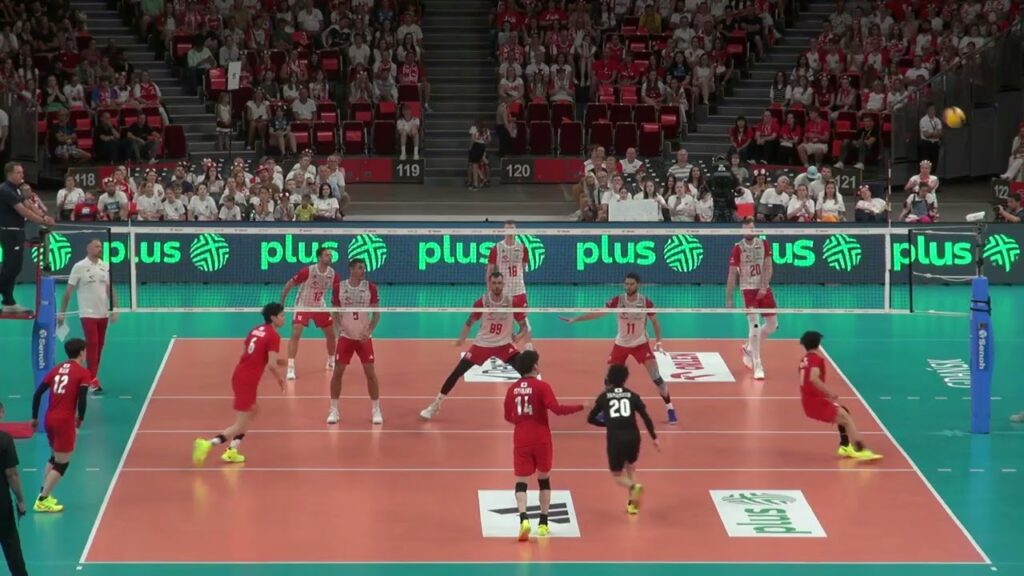 Volleyball Japan Defense to Transition vs Poland Paris Olympic Preparation Match