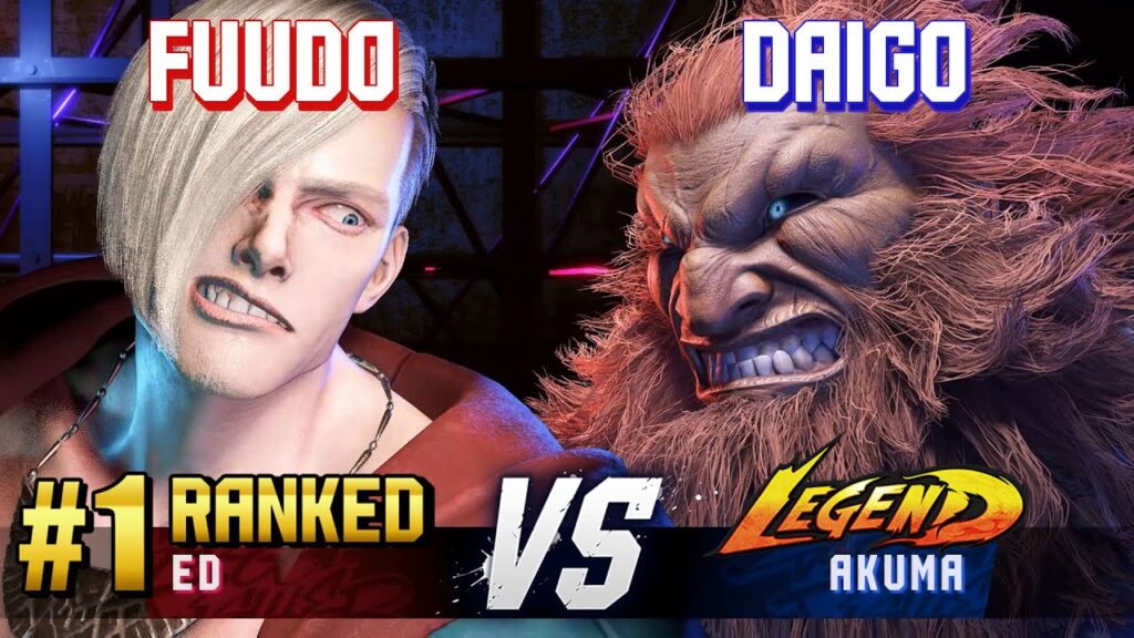 SF6 ▰ FUUDO (#1 Ranked Ed) vs DAIGO (Akuma) ▰ High Level Gameplay SF6 ▰ FUUDO (#1 Ranked Ed) vs DAIGO (Akuma) ▰ High Level Gameplay