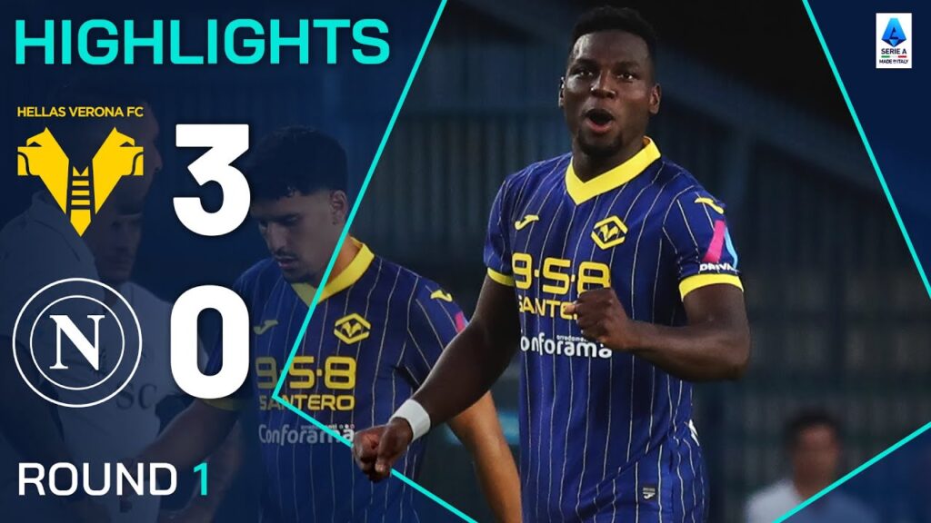 VERONA-NAPOLI 3-0 | HIGHLIGHTS | Mosquera and Livramento shock Napoli | Serie A 2024/25 VERONA-NAPOLI 3-0 | HIGHLIGHTS | Mosquera and Livramento shock Napoli | Serie A 2024/25