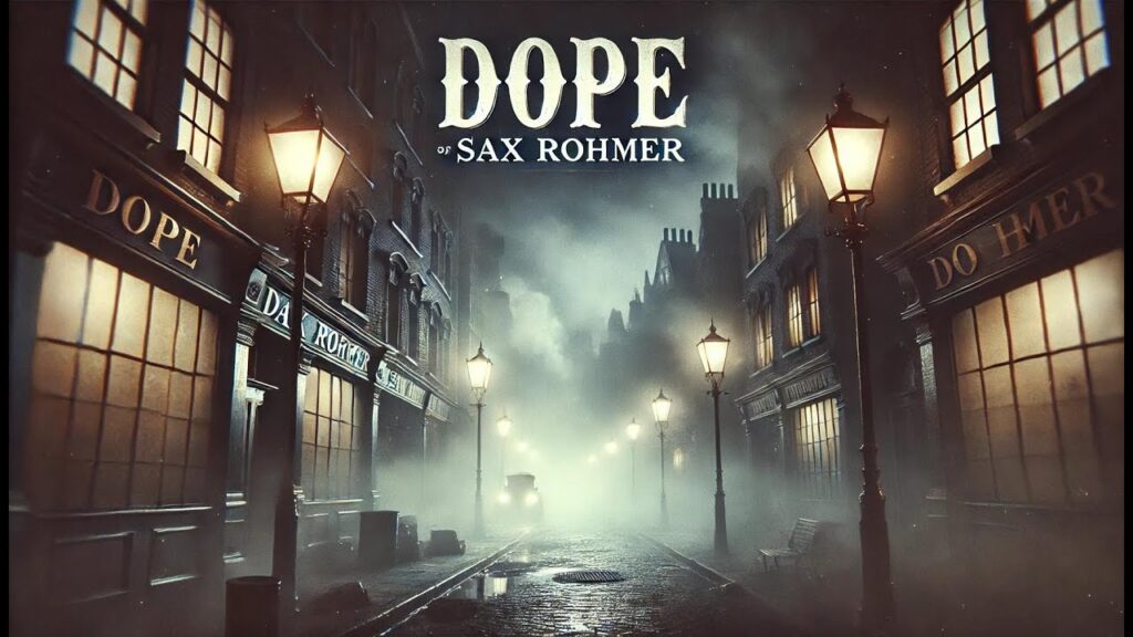 Dope 💊🔍 | Classic Crime Thriller by Sax Rohmer Part 2/4📚