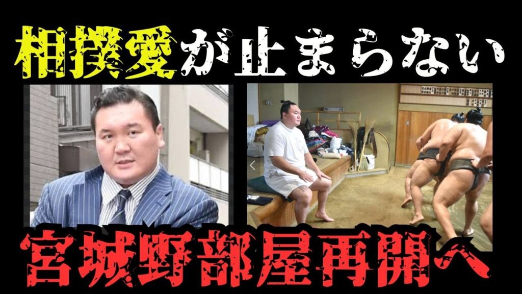 白鵬の相撲愛は止まらない！宮城野部屋再開への挑戦！