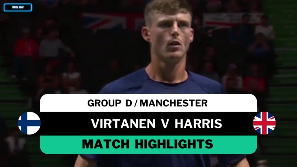 Otto Virtanen vs Billy Harris Highlights | Davis Cup 2024 Otto Virtanen vs Billy Harris Highlights | Davis Cup 2024