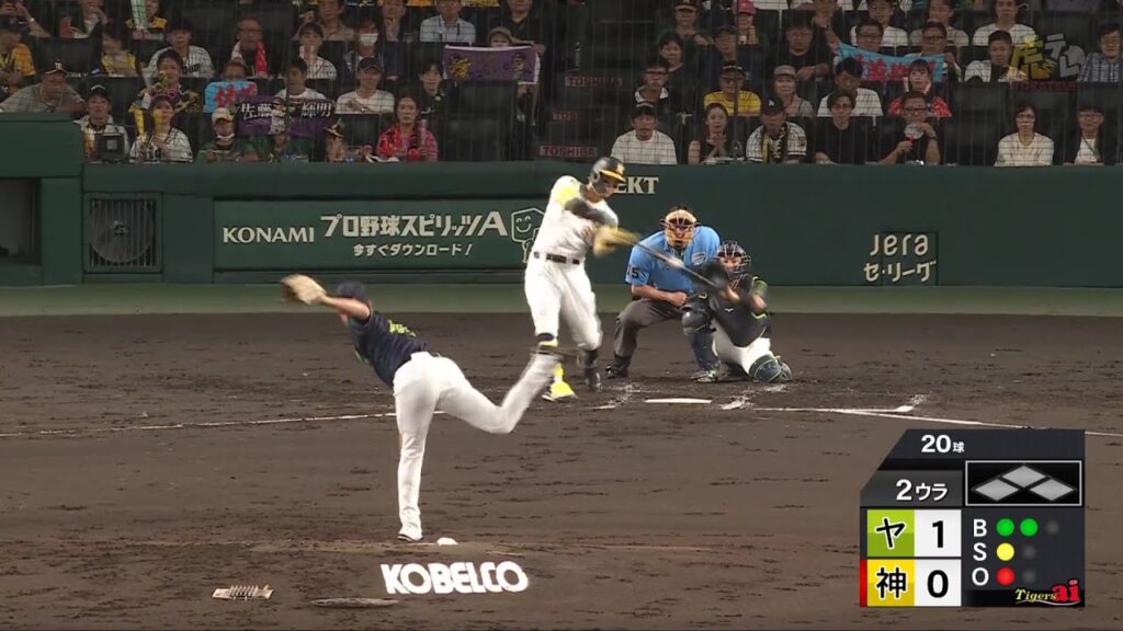 【逆風を切り裂く】2回裏、#佐藤輝明 選手がライトスタンドへ第14号ソロホームランを叩き込む!【2024/9/15T-S】 【逆風を切り裂く】2回裏、#佐藤輝明 選手がライトスタンドへ第14号ソロホームランを叩き込む!【2024/9/15T-S】