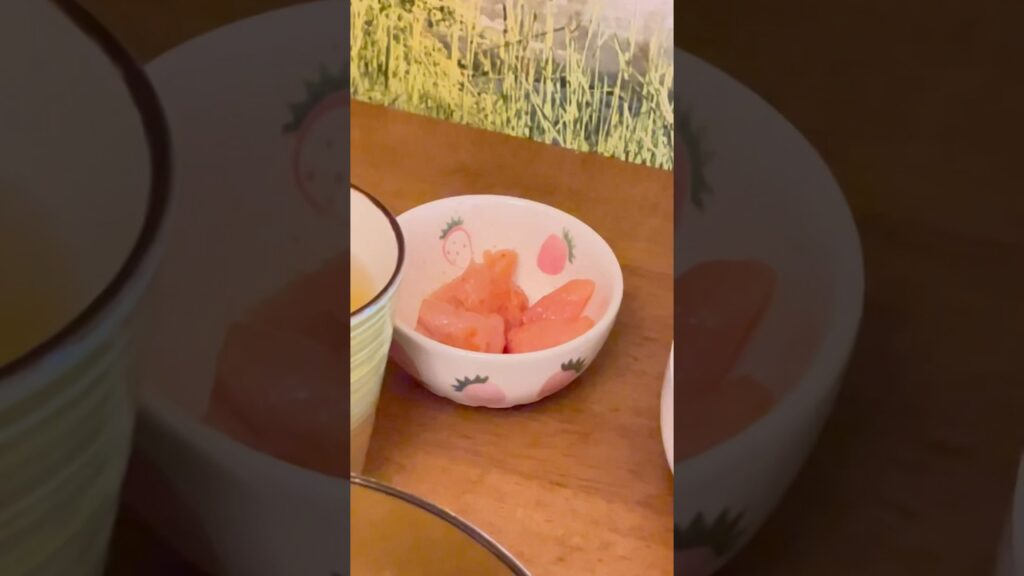 朝ご飯は１日の活力の源🤩朝ご飯はしっかり食べましょう‼️　06-09-10　#shorts