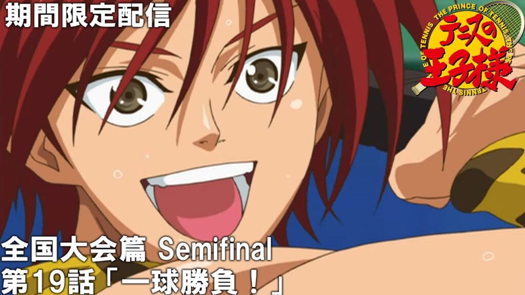 【公式アニメ】『テニスの王子様』傑作選　全国大会篇 Semifinal　第19話「一球勝負！」