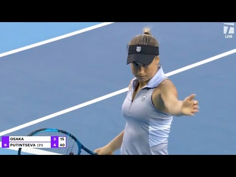 PUTINTSEVA BULLYING BALL KIDS AT CHINA OPEN VS NAOMI OSAKA R64 SEPTEMBER 27, 2024