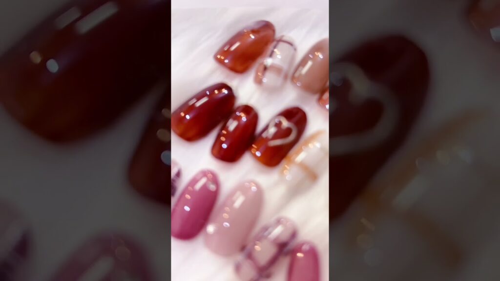 【ネイル】チェック柄ネイルデザイン💖　#nailart #naildesign #shorts #お洒落ネイル #トレンドネイル #大人ネイル #秋ネイル #チェック柄ネイル #東京ネイルサロン