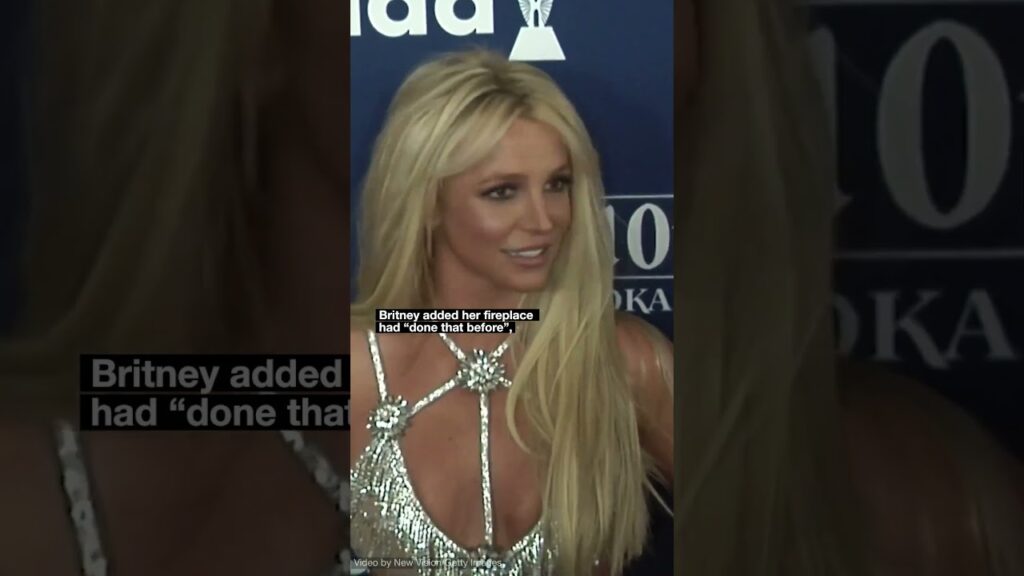 Britney Spears left without eyelashes and eyebrows after fireplace exploded in her face #news Britney Spears left without eyelashes and eyebrows after fireplace exploded in her face #news