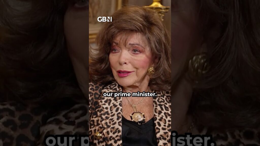 Hollywood Actress, Dame Joan Collins takes a swipe at Keir Starmer over his ‘freebie suits’ #gbnews Hollywood Actress, Dame Joan Collins takes a swipe at Keir Starmer over his 'freebie suits' #gbnews