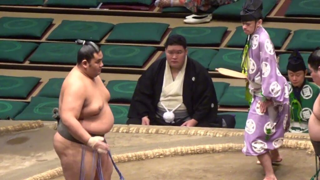 二子山部屋 許田 vs 中村部屋 阿龍【大相撲令和6年9月場所】13日目 2024/9/20 Futagoyama KYODA vs ARON [SEP 2024 DAY13]