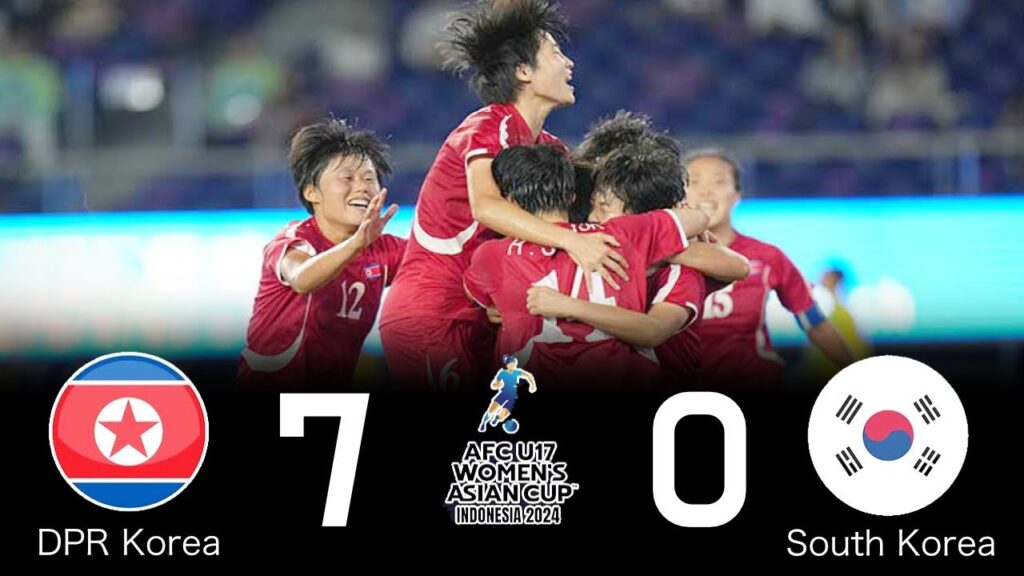 「なんたる屈辱だ‼︎」韓国代表、北朝鮮にフルボッコにされ”7発”大敗！悪質ファウルのオンパレード、完全にサッカーの試合では無かった。まるで格闘技だ。