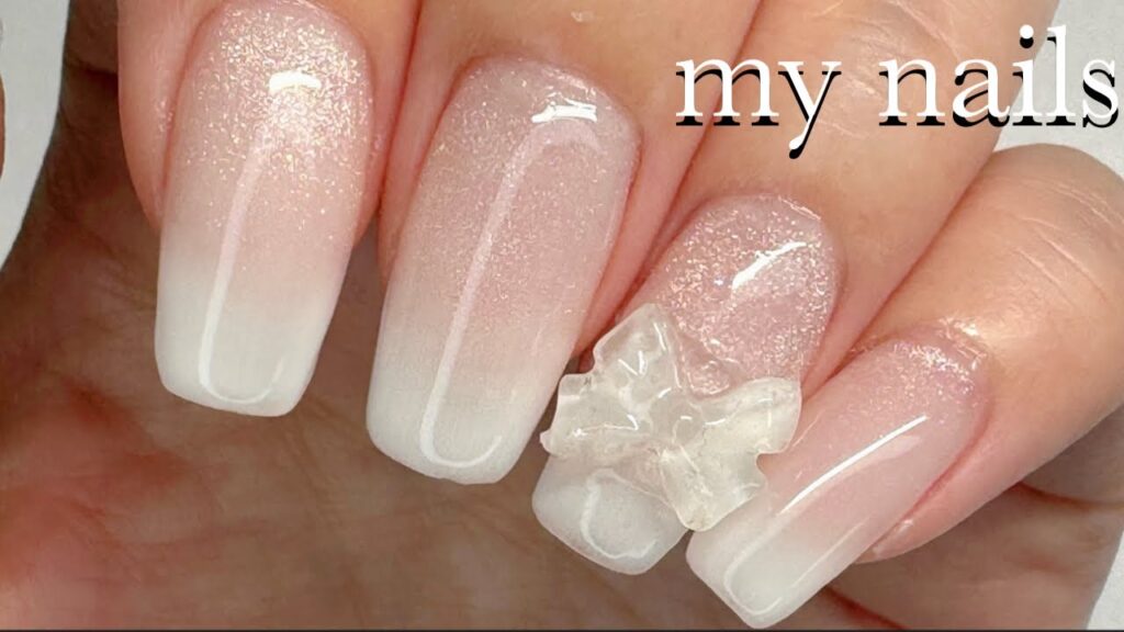 【大人可愛い】ベイビーブーマーでシンプルオフィスネイル💅