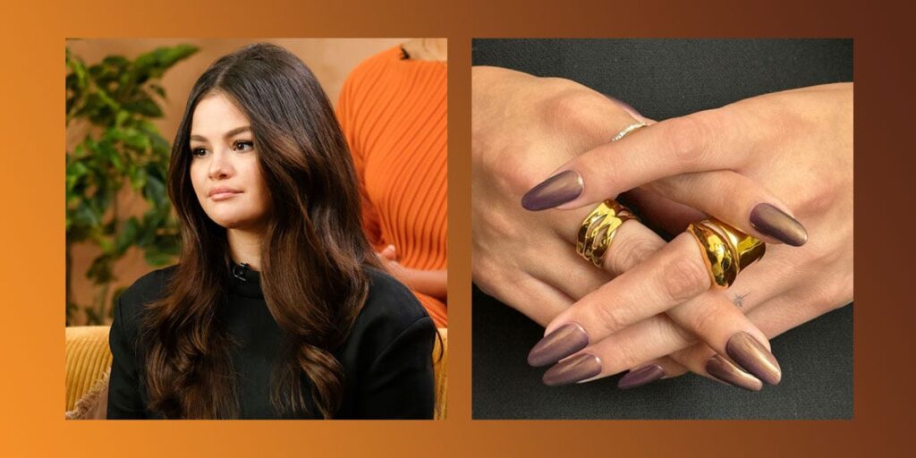 【2024秋ネイル】セレブが夢中の「こっくりカラー」を追跡 | ビューティ | ELLE ［エル デジタル］