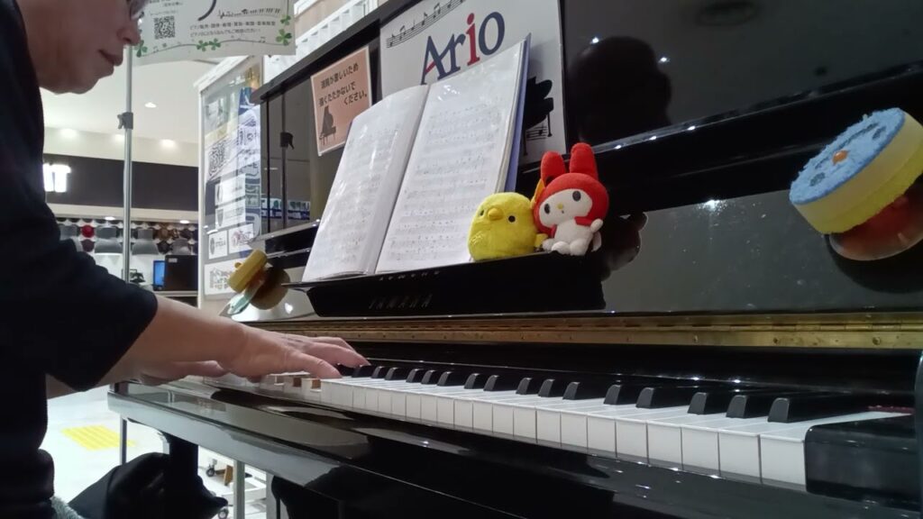 メインテーマ・オブ・華麗なる一族/華麗なる一族/服部隆之『アリオ橋本/Ario』ストリート・ピアノ/2024年11月7日木曜日【ぴよぴよのおはなしシリーズ/5313】