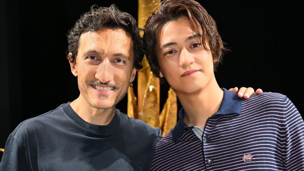 Kaito Takahashi of King & Prince and Marco De Vincenzo Kaito Takahashi of King & Prince and Marco De Vincenzo