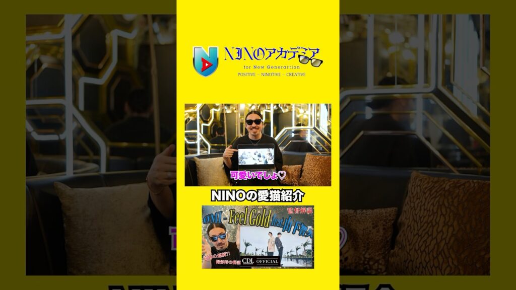 NINOの愛猫紹介#ninoアカデミア #nino #ØMI #山下智久 #Feelgold #shorts NINOの愛猫紹介#ninoアカデミア #nino #ØMI #山下智久 #Feelgold #shorts