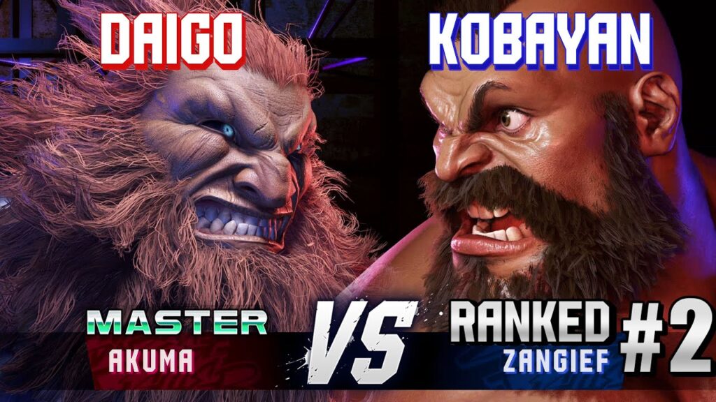 SF6 ▰ DAIGO (Akuma) vs KOBAYAN (#2 Ranked Zangief) ▰ High Level Gameplay