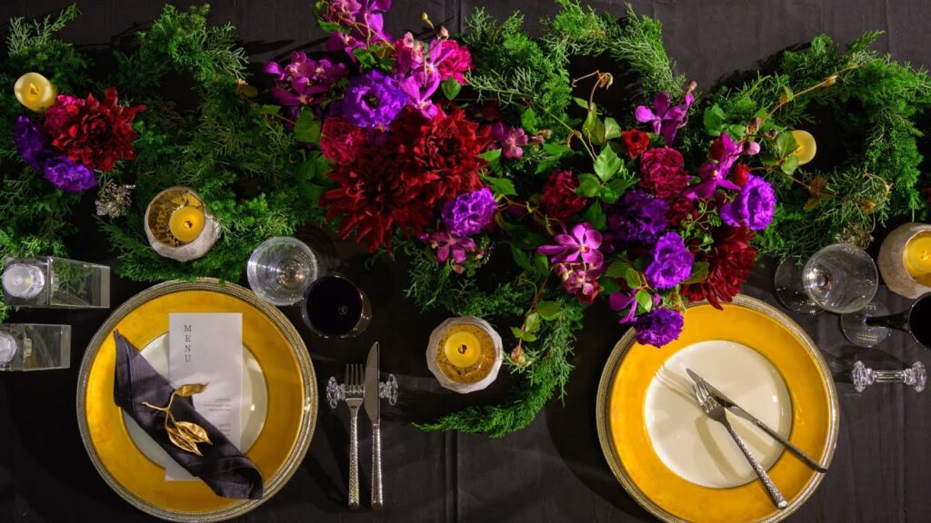 【ラグジュアリーなクリスマスのコーディネート】Flower Styling 花fashion×住空間 vol.11 【ラグジュアリーなクリスマスのコーディネート】Flower Styling 花fashion×住空間 vol.11