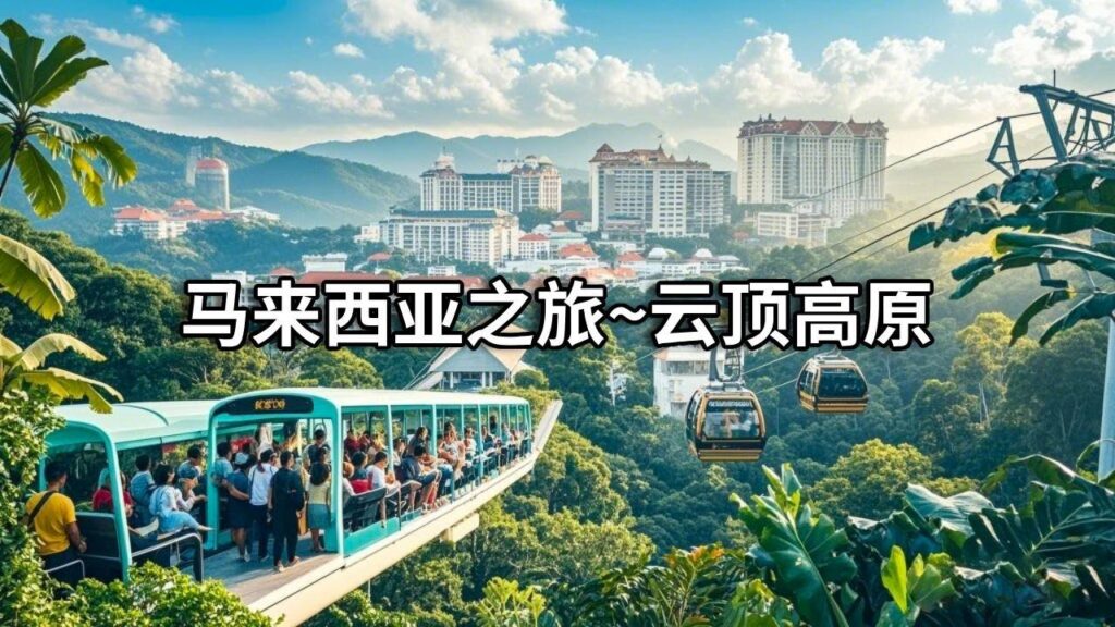 马来西亚之旅~云顶高原，从吉隆坡坐大巴缆车到景区，真的太良心太划算了【行走世界的北京老刘】