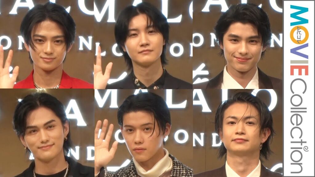 岩瀬洋志、桜田通、南雲奨馬、大平修蔵、水沢林太郎、綱啓永、本田響矢／ジョーマローンロンドン“A Christmas Special”ポップアップイベント フォトコール