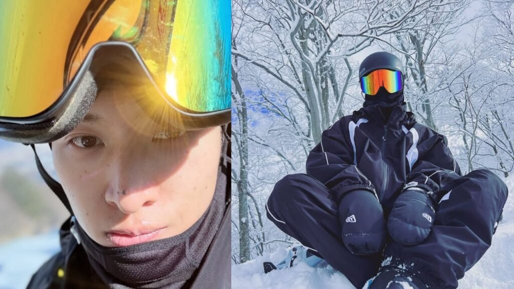 雪景色でも輝くSnow Man 向井康二！スノーボードを楽しんだり、おろし髪でビールを飲むプライベートショット公開