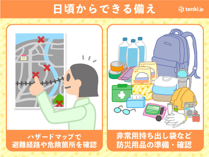 地震に備える~ハザードマップや避難場所の確認をする