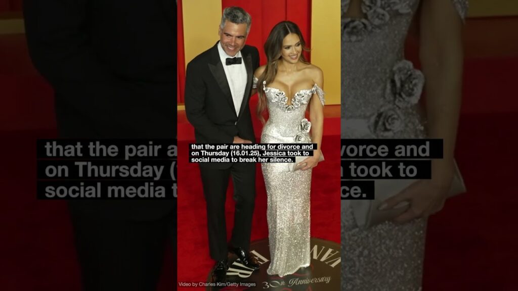 Jessica Alba breaks silence following split from Cash Warren #news #divorce #celebritynews