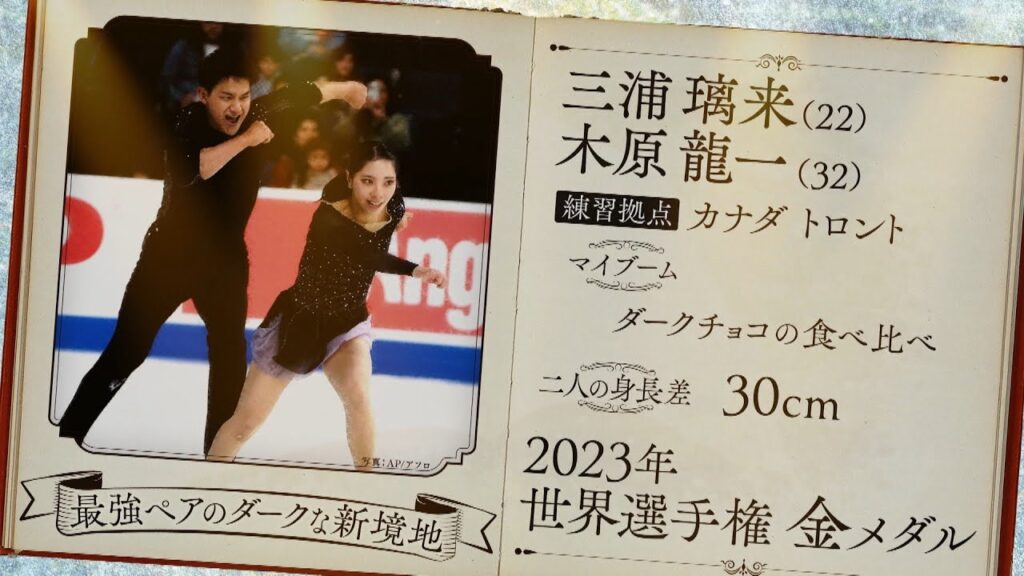 【本田真凜の全日本フィギュア辞典】三浦璃来・木原龍一組