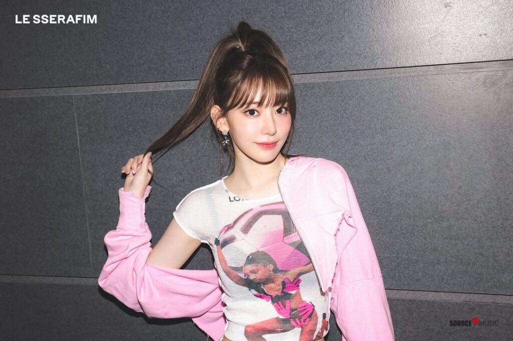 250123 Sakura - LE SSERAFIM Dress Rehearsal (Photo Sketch)