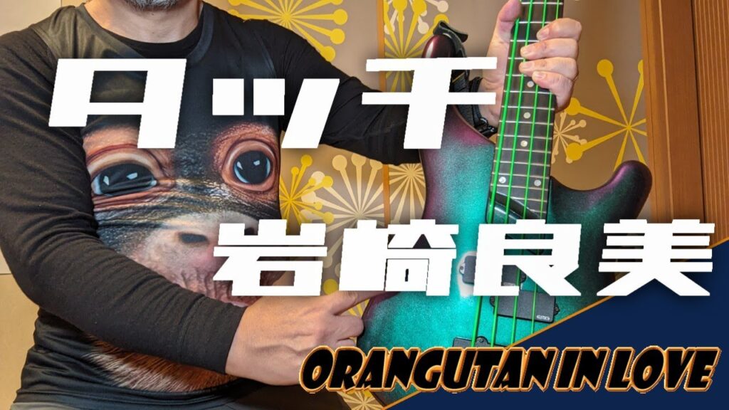 【ベース弾いてみた】タッチ / 岩崎良美 [Bass Cover]