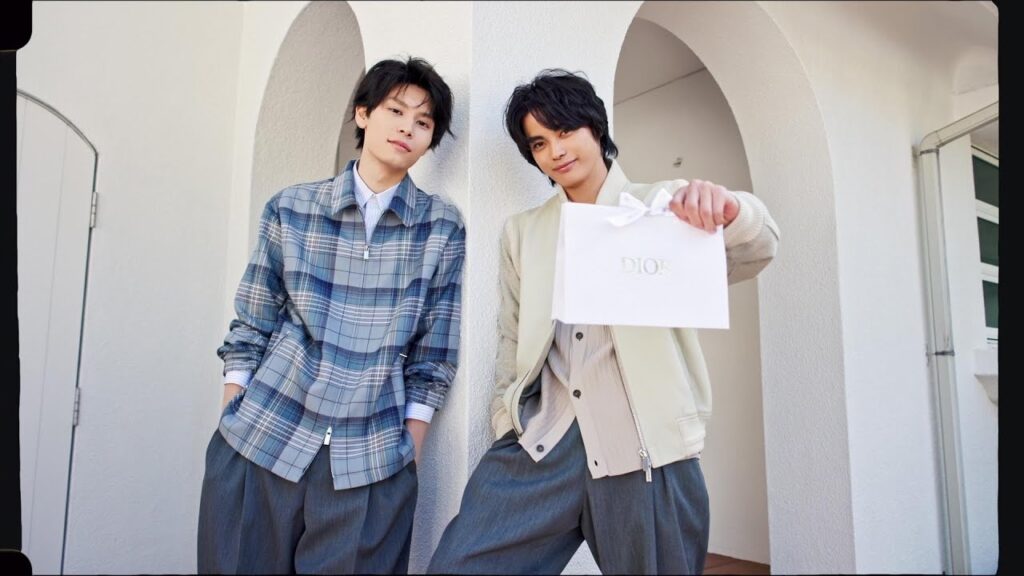 神尾楓珠と萩原利久が見つけたディオールという幸福 神尾楓珠と萩原利久が見つけたディオールという幸福