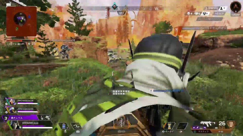 ジャニオタ男子のAPEX　ギャルンぺラーと一緒