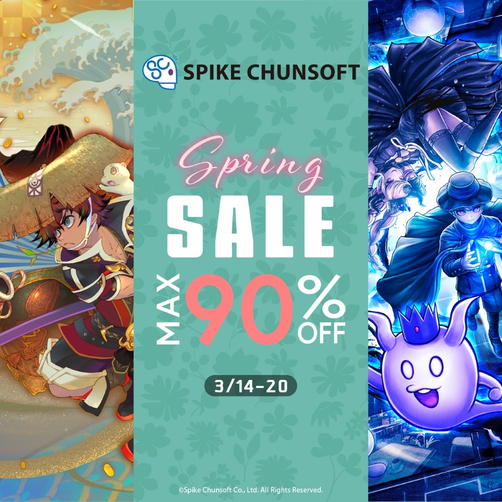 最大90％オフ。スパイク・チュンソフトのSteamタイトルを対象にしたスプリングセールが本日より開催中 - 4Gamer.net