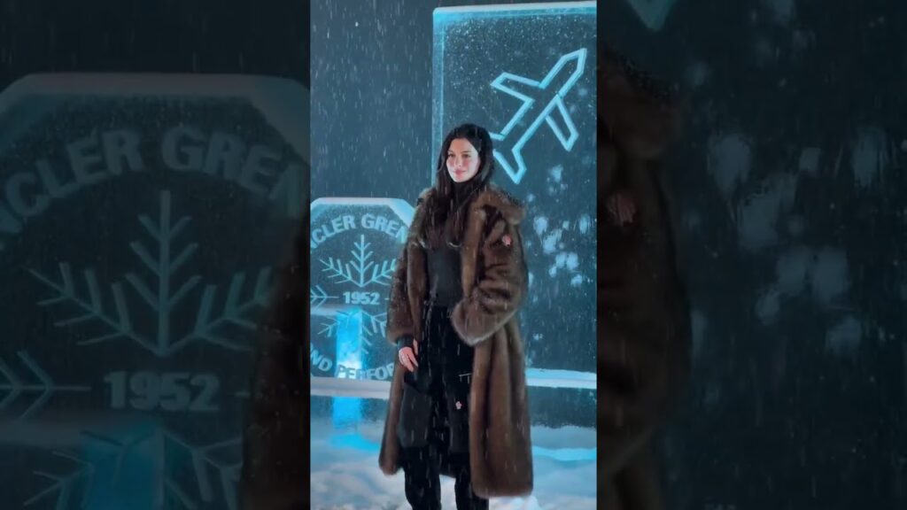 Moncler把秀辦在滑雪勝地！山下智久、安海瑟薇不畏漫天大雪抵達！