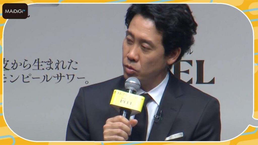 大泉洋「聞いてますか？」司会との軽妙なやりとりで会場沸かす　「THE PEEL（ザ・ピール）」新CM発表会