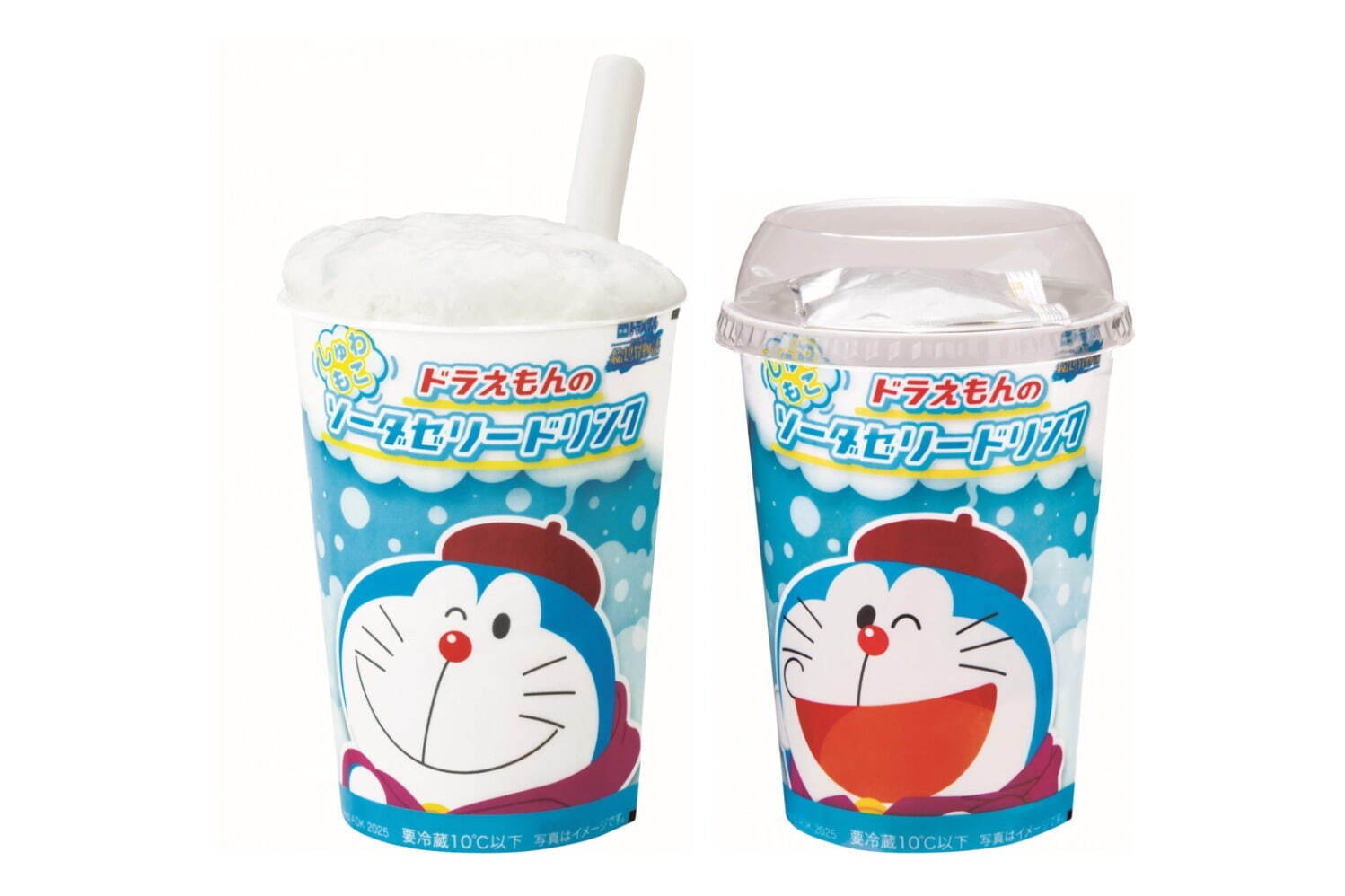 しゅわもこ！ドラえもんのソーダゼリードリンク 288円