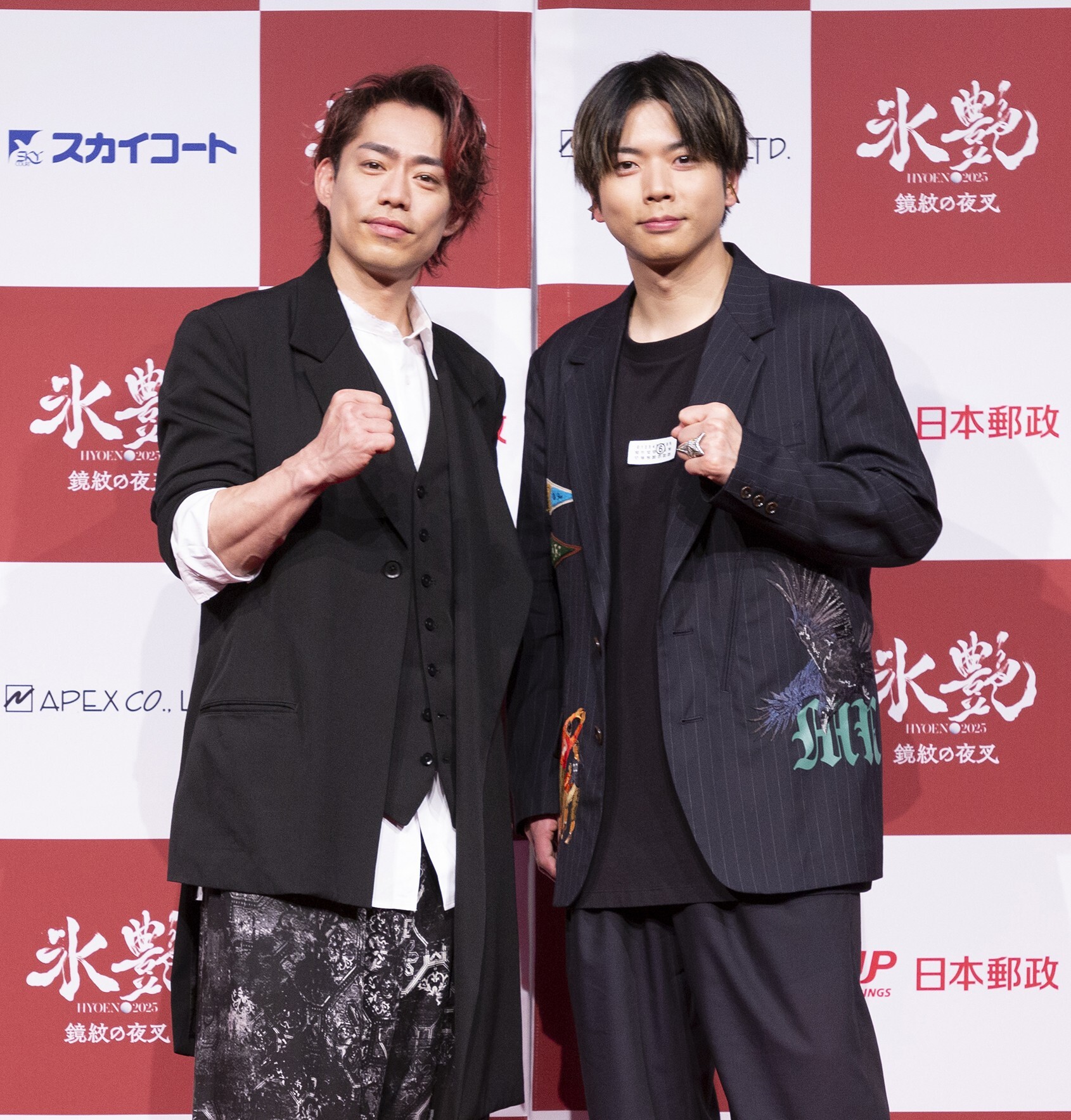 ダブル主演の高橋大輔(左)と増田貴久 ©︎さいとうりょうこ