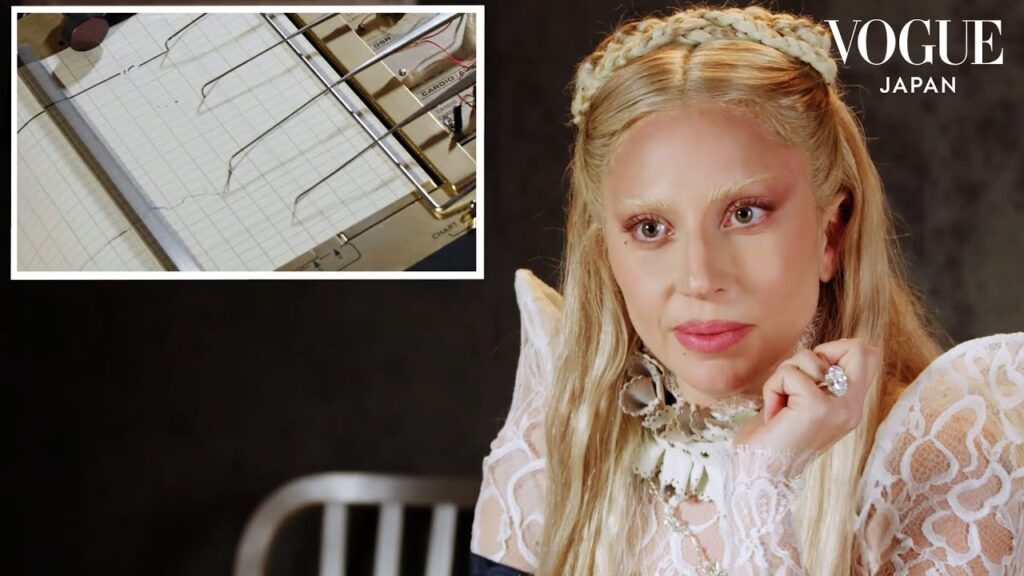 レディー・ガガ、ウソ発見器にかけられて真実を語る。| Lie Detector Test | VOGUE JAPAN