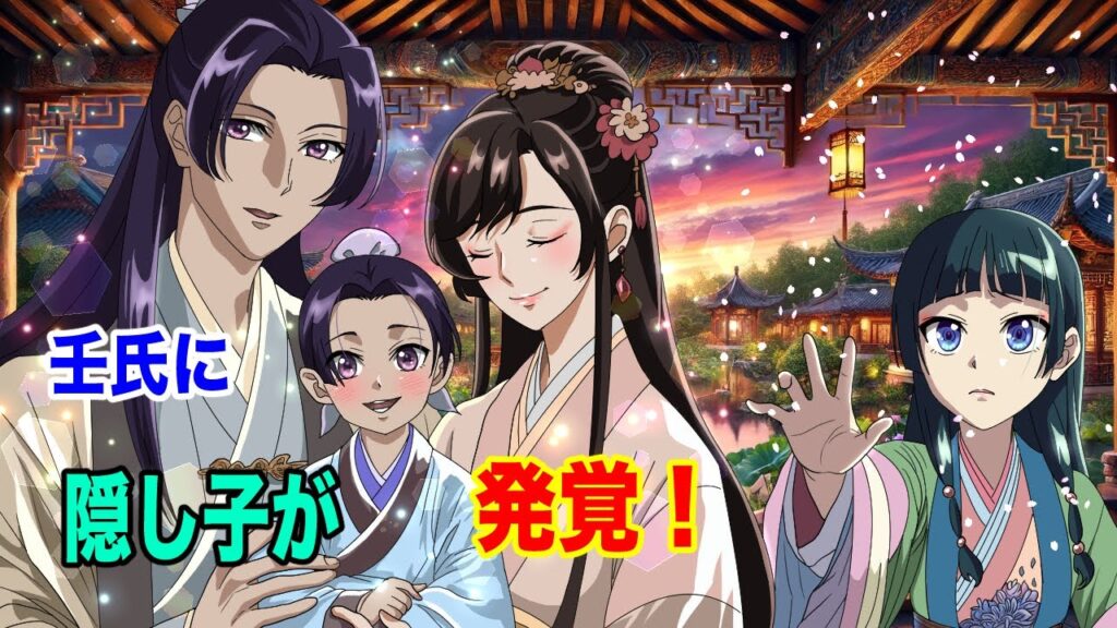 【薬屋のひとりごと】もしも、壬氏に隠し子がいたら、どうするのか？猫猫との別れの予感！【アニメ】【じんまお】