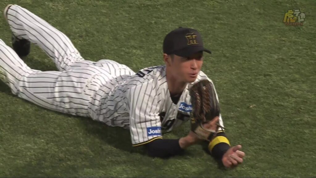 【好プレイ】3回表 #近本光司 選手は体勢崩しながらもナイスキャッチ！満塁のピンチを切り抜ける！【2025/4/25Ｔ－Ｇ】