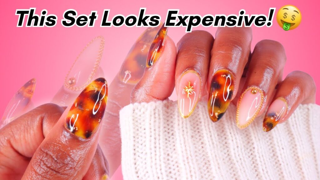 べっ甲ネイルで春気分!🌸 エレガントでラグジュアリーなネイルアートチュートリアル | Gel-X + ジェリーポリッシュ べっ甲ネイルで春気分!🌸 エレガントでラグジュアリーなネイルアートチュートリアル | Gel-X + ジェリーポリッシュ