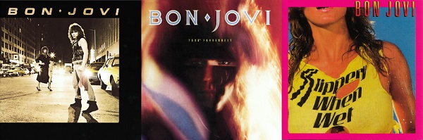 Bon Jovi（ボン・ジョヴィ）初期の名盤3作品がデビュー40周年を記念した日本独自のデラックス・エディションで発売