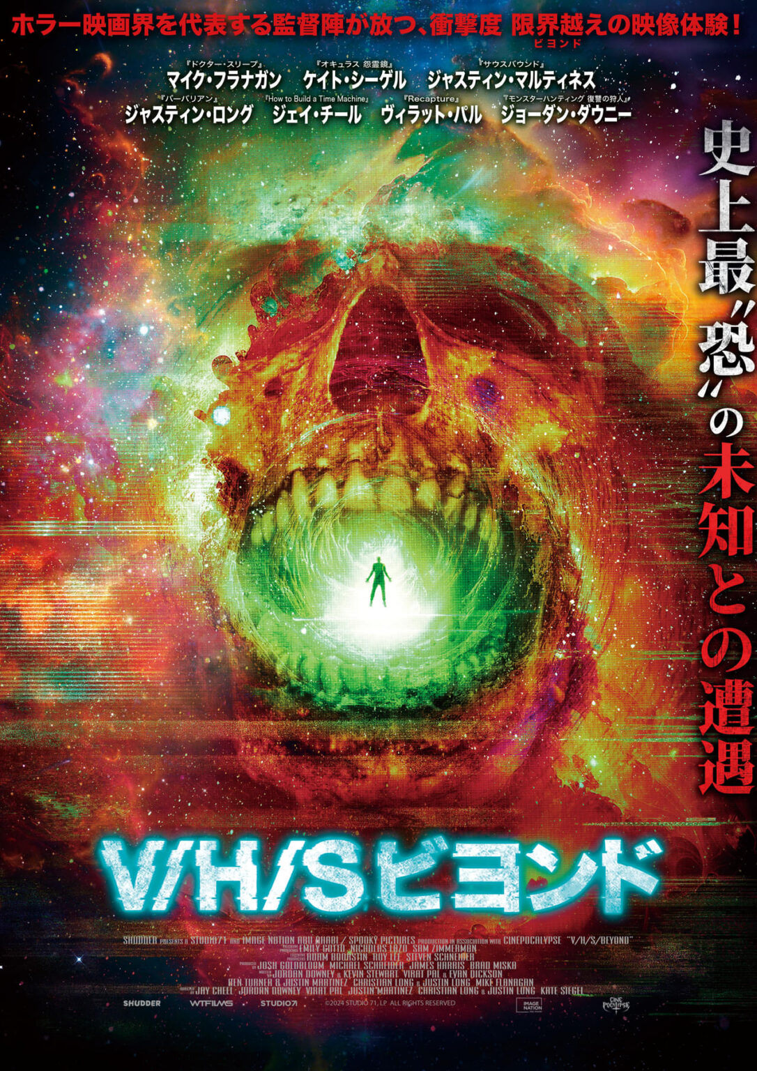 ホラーアンソロジー「V/H/S」新作、7月4日から劇場公開！ コンセプトは「宇宙」、マイク・フラナガンらが参加 - 映画.com