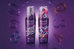 コスメデコルテ×フランク ミュラー、人気No.1「リポソーム」美容液が“ビザン文字”デザインに - ファッションプレス
