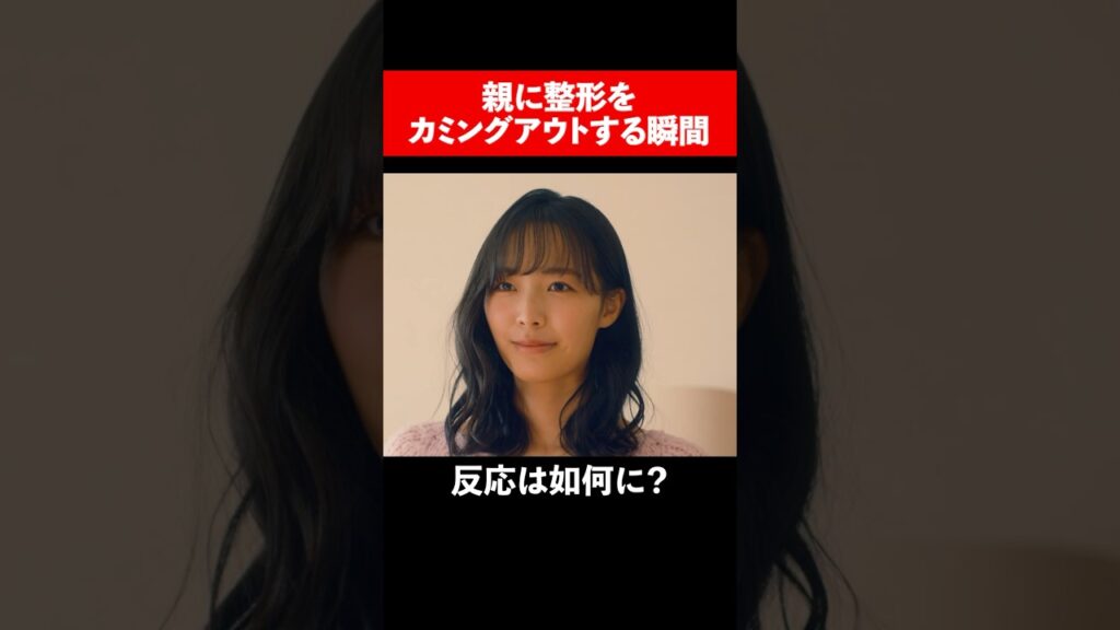 両親の反応って気になりますよね... #続きはbumpで #ショートドラマ #整形 #整形シンデレラ