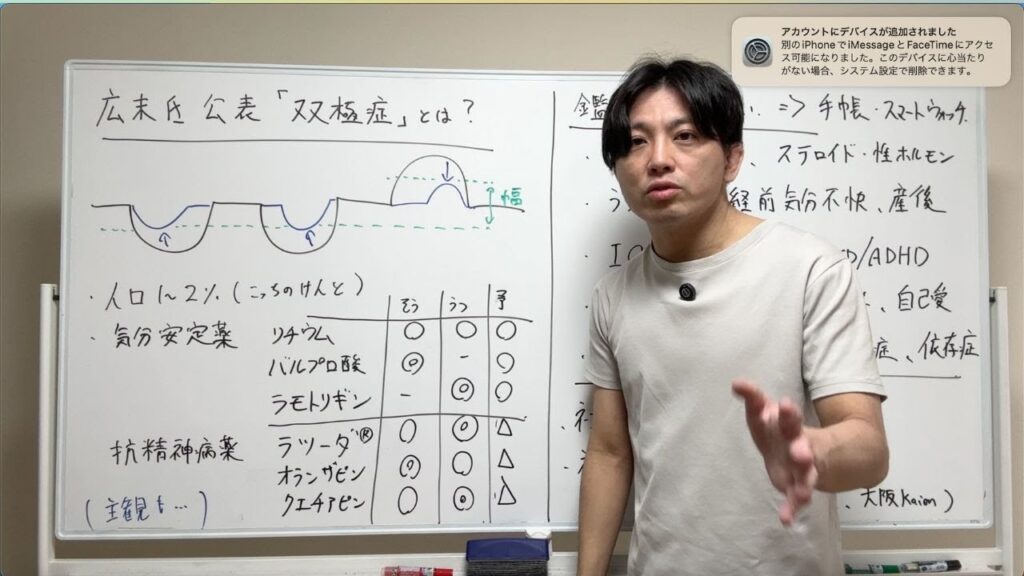 広末涼子氏が公表した「双極症」について、精神科医から解説します