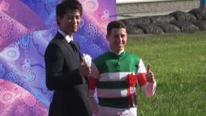 【口取り 表彰式 勝利騎手インタビュー】2025 G1 天皇賞(春)  ヘデントール D.レーン【プレゼンターは竹内涼真さん 京都競馬場】