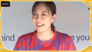 石川佳純、リレーマラソン挑戦　沿道からの声援に赤面？