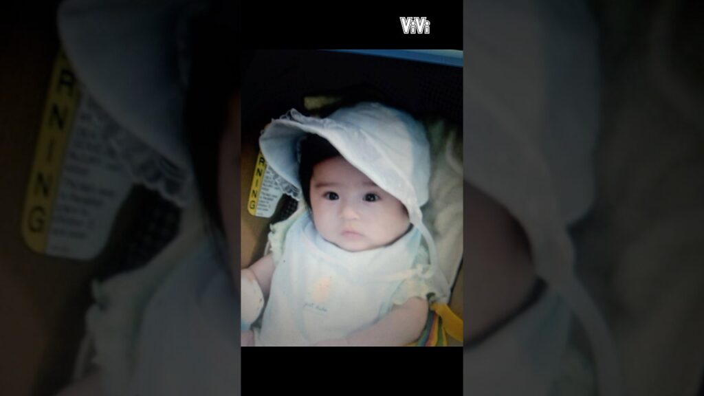 誰の幼少期か分かる??? ヒントは撮影現場でおしゃべりが止まらないキュートな一面があるViViモデルです🤫🩷🎂#short #shorts #shortvideo