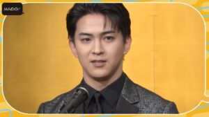 甲斐翔真「自分はド根性シアター俳優」　“舞台愛”を熱弁　「菊田一夫演劇賞」を受賞